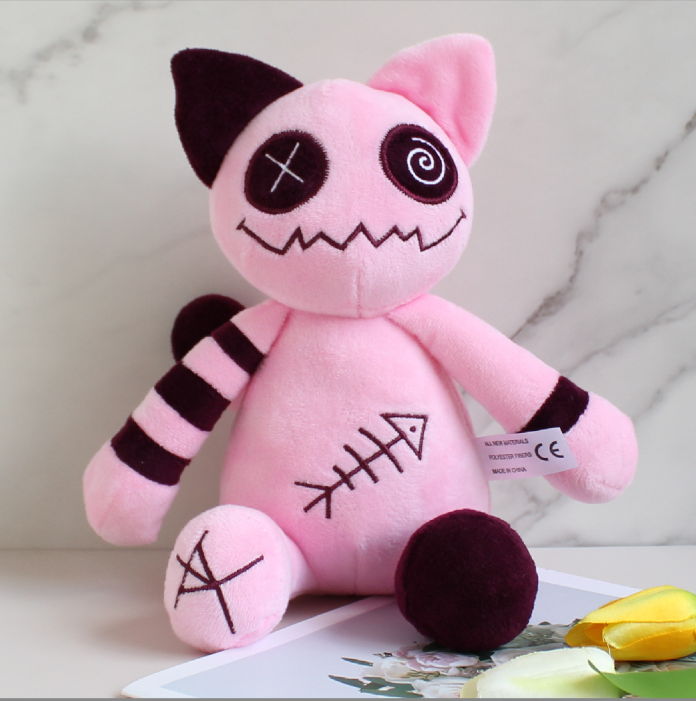 Zombie Cat Plush Doll