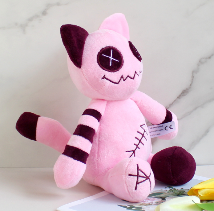 Zombie Cat Plush Doll